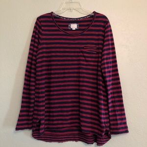 Anthropologie Postmark Long Sleeve Pocket Tee